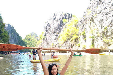 El Nido: Visita uma lagoa grande e secreta, Shimizu, 7 Commando, etc.El Nido: Excursão A (Lagoa Grande e Secreta, Shimizu, 7 Commando)