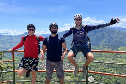 From Medellin: E-Mountain Bike Tour (Ebike), Adventure route