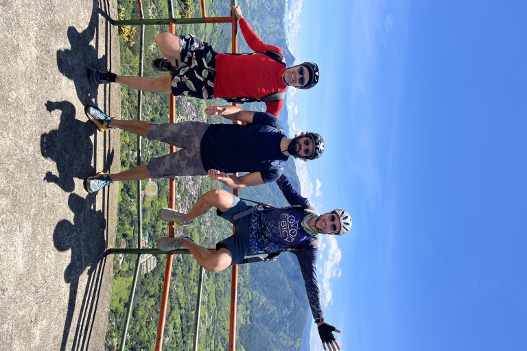 Z Medellin: Wycieczka rowerem górskim E (Ebike), trasa przygodowa