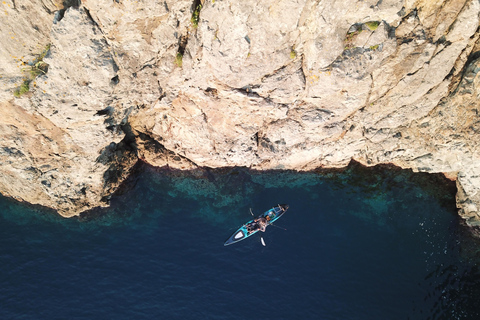 Roses: Excursión en catamarán por la Costa Brava con vistas submarinasDe Rosas