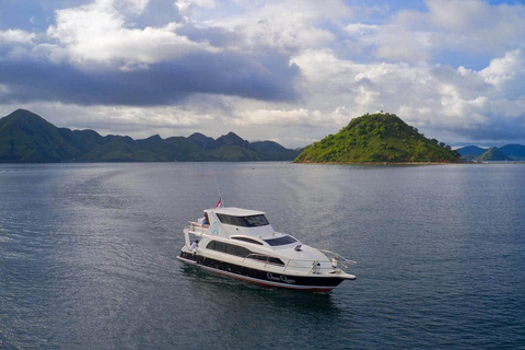 Excursión de un día para explorar el Parque Nacional de Komodo en lancha motora privada