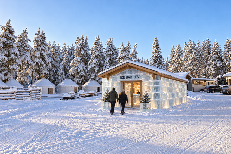 Levi: Arctic Village Evening Pass with Transfers