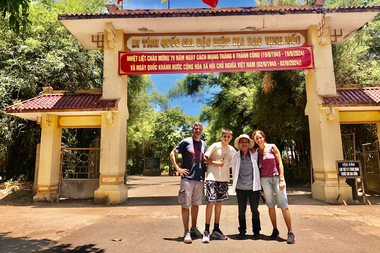 Phong Nha: Privé transfer naar Hue met Vinh Moc tunnels