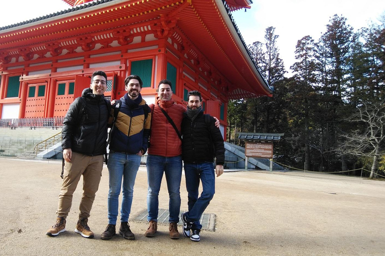 Da Osaka: escursione privata con guida al Monte Koya con veicoloFurgone fino a 7 posti