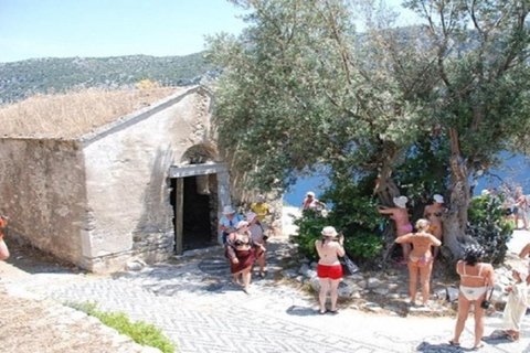 From Icmeler: Turkish Aegean Coast Boat Trip with Lunch