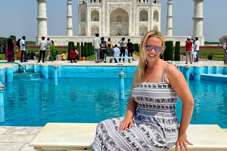 Delhi: Taj Mahal & Rotes Fort - Sonnenaufgangs-Tour