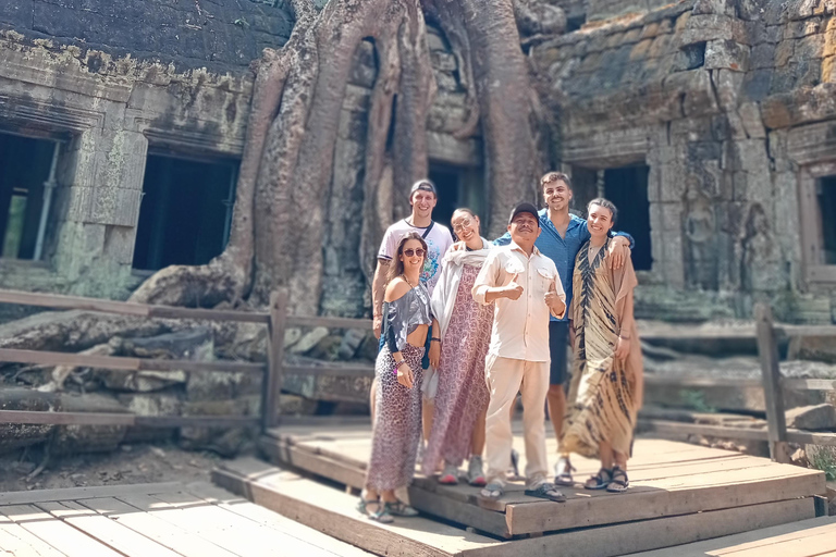 Siem Reap: Small Group Tour 1 day at Angkor Wat Small Group Tour in French