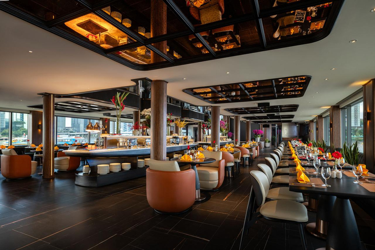 Romantic Dinner On Cruise On Saigon River With Fireworks Buffet Lunch Without Pick-Up