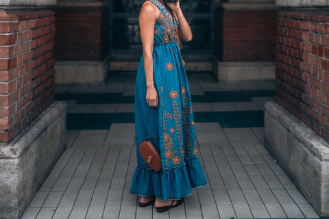 Foto di strada nelle vie più belle di Budapest