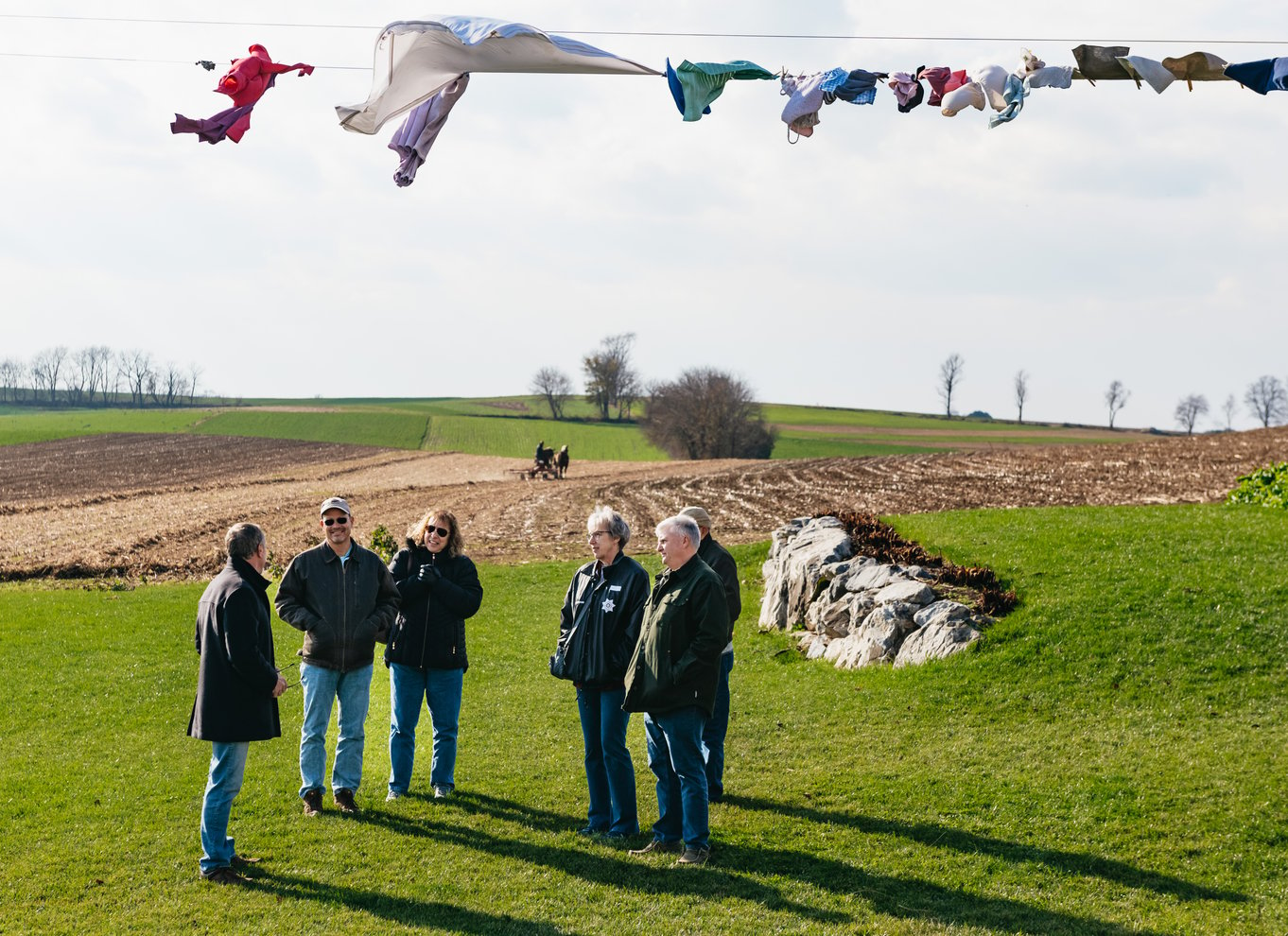 Lancaster County: Rundvisning og måltid hos en amish-familie