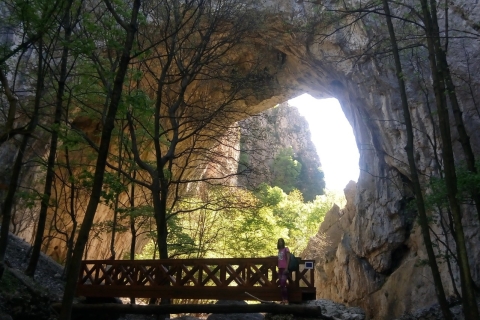 Canyon de Vratna et portes de pierre, vignobles Felix Romuliana et Rajac