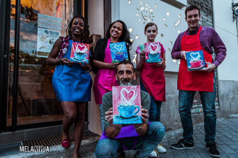 Madrid: Sip&Paint Workshop Madrid: Sip&Paint Workshop (private event)