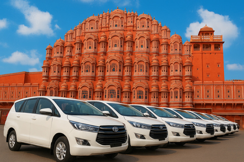 From Agra to Jaipur by Cab via Fatehpur Sikri and Abhaneri Agra to Jaipur by Cab via Fatehpur Sikri & Abhaneri & Lunch