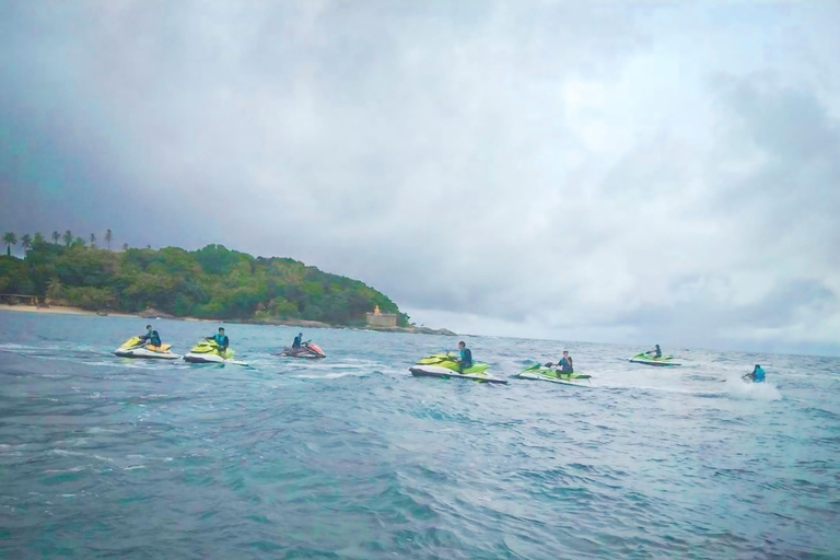 Phuket: Jet Ski Tour Patong Beach with 9 Check-in Points Have fun with a trip to 9 check-in points on Phuket Island.