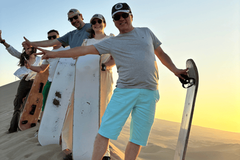 Lima: Tour privato a Paracas e all&#039;oasi di Huacachina e tramonto