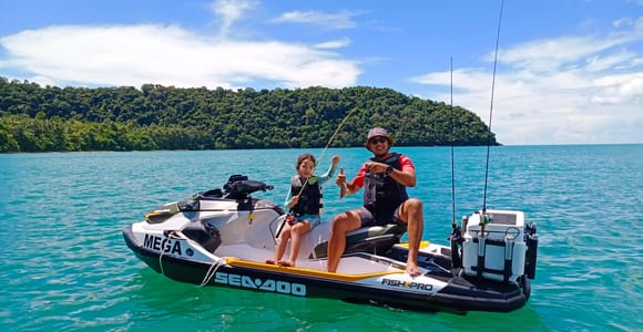 Langkawi: Jet Ski Fishing & Countryside Cycling Tour