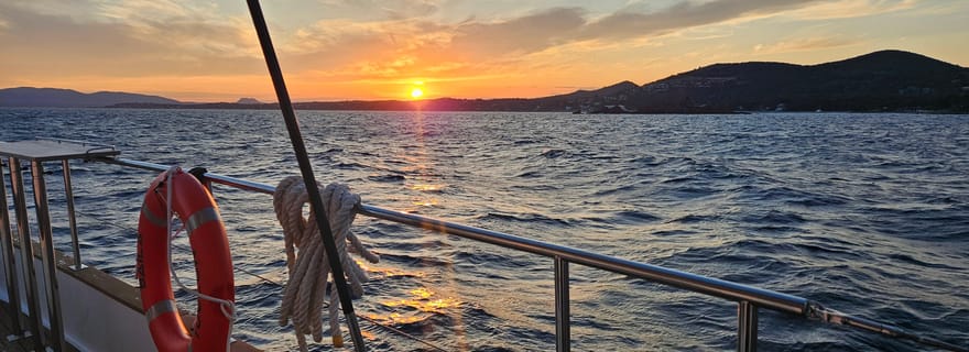 Saint-Raphaël : Croisière au coucher du soleil Cap Dramont & Île d'Or