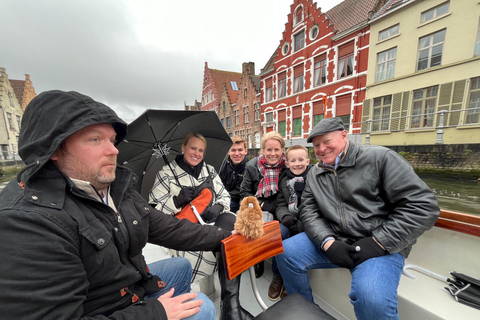 Paris: Bruges and Ghent Day Trip with Boat Ride and Tastings