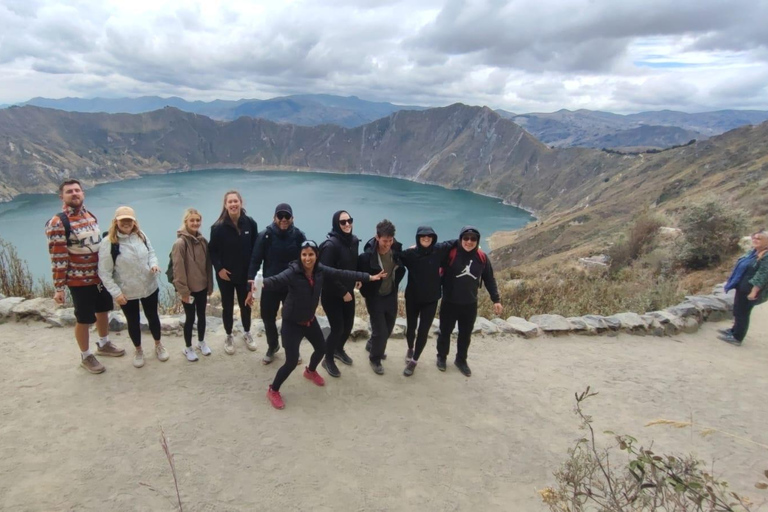 Da Quito: Tour di un giorno della laguna di Quilotoa con pranzo