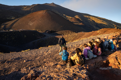 Catania: Ätna Sunset Tour (Winter Edition Abfahrt um 11.30 Uhr)