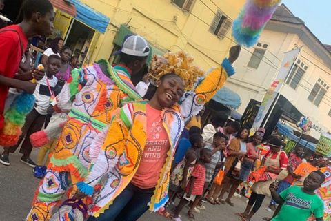 O MELHOR DO CARNAVAL DE MÁSCARAS DE TAKORADI WESTSIDE