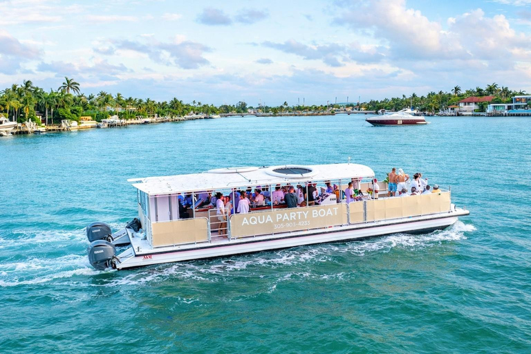 Miami Sunset Boat Tour: Celebrity Mansions & Skyline
