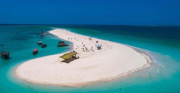 Zanzibar Shared Nakupenda Sandbank & Prison Island Tour