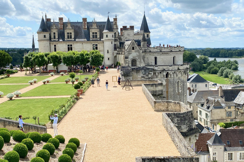 Viagem particular de 3 dias aos castelos do Loire 2 degustações de vinho pela MercedesGuiado ao vivo