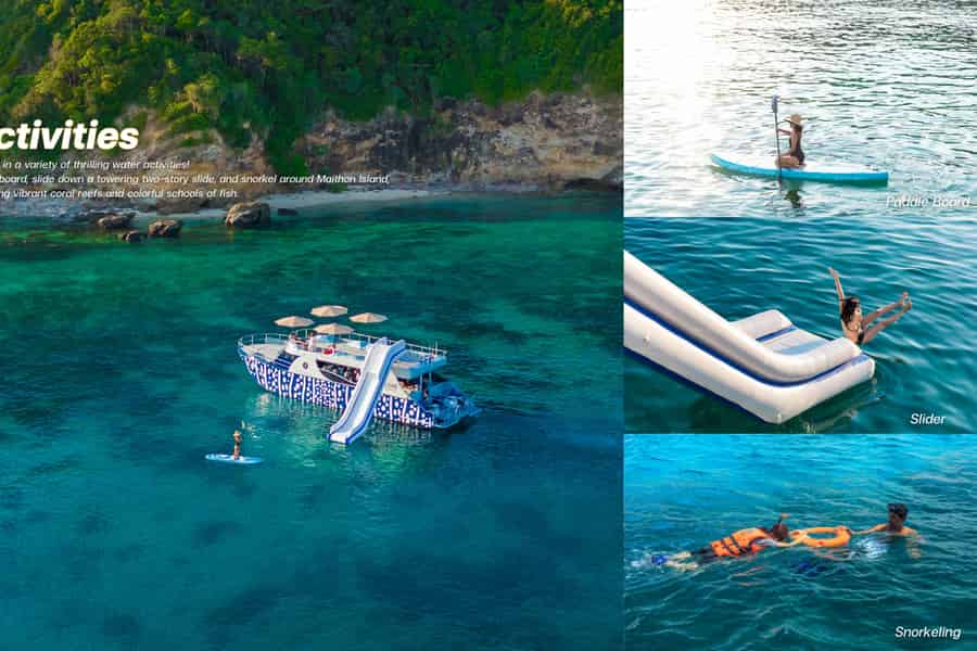 Phuket: Phi Phi Maiton Island Sunset Premium Katamaran Tour. Foto: GetYourGuide Phuket: Phi Phi Maiton Island Sunset Premium Katamaran Tour. Foto: GetYourGuide