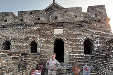 Beijing: Mutianyu Great Wall & Changling Tomb Private Tour transfer to Mutianyu Greatwall with tickets