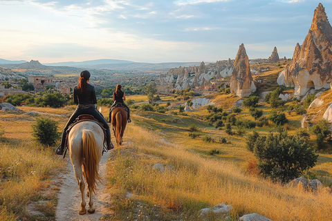 Cappadocia: Horseback Riding Tour with Hotel Transfer 1-Hour Tour During the Day