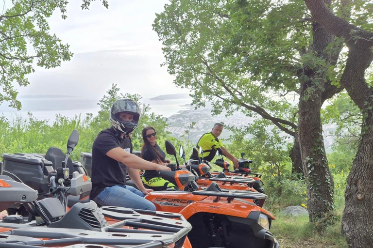 SPLIT(Podstrana):Tour guidato in ATV Gornja Podstrana e cavalliTOUR DEL DOPPIO CICLISTA