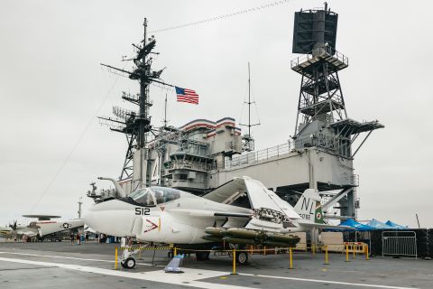 San Diego: Adgangsbillet til USS Midway Museum