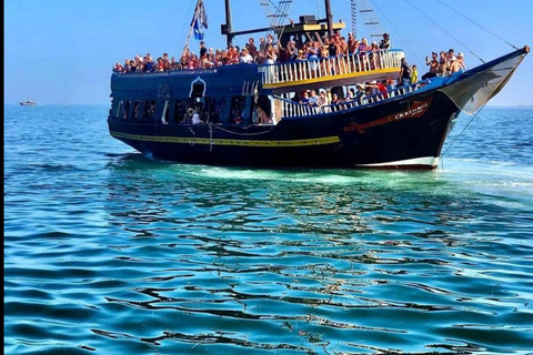 Pirate Ship trip to the Enchanted Flamingo Island in Djerba