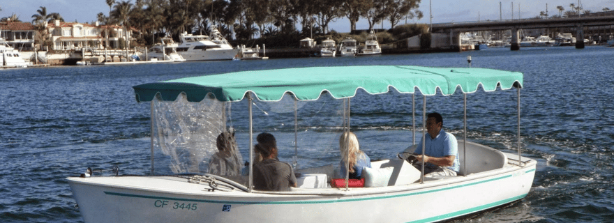 Newport Beach : Location de bateaux électriques 12 passagers