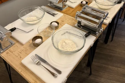 Palermo: Pasta og Tiramisu-kokekurs med vin