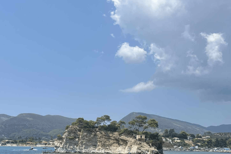 Zakynthos: Rejs dookoła wyspy i żółwie przez EuroskyWrak statku Blue Caves &amp; Turtles Island Ceri Caves