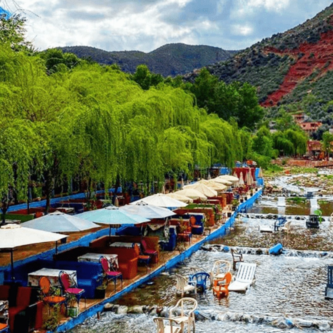Excursion d'une journée dans la vallée d'Ourika avec un guide de la région - trekking