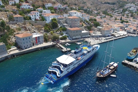 Athene: dagcruise op de Saronische Golf met tussenstops op 3 eilanden