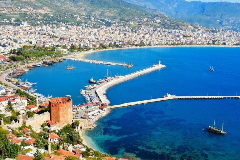 Alanya: Cable Car Ride to Alanya Castle and City Tour Alanya: Alanya City And Cable Car Tour Without Tickets