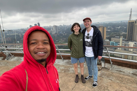 Nairobi city walking tour with traditional Kenyan Lunch.