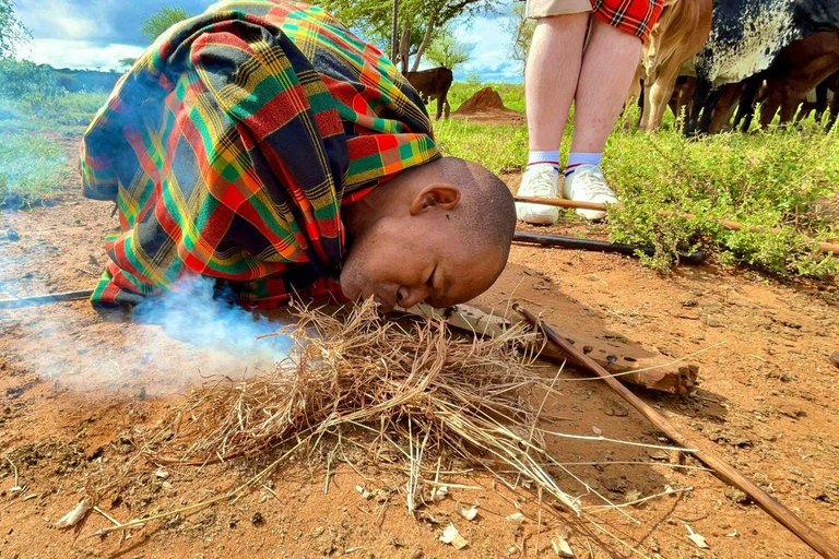 Kenya: Maasai Village Visit with Traditional Dance Show