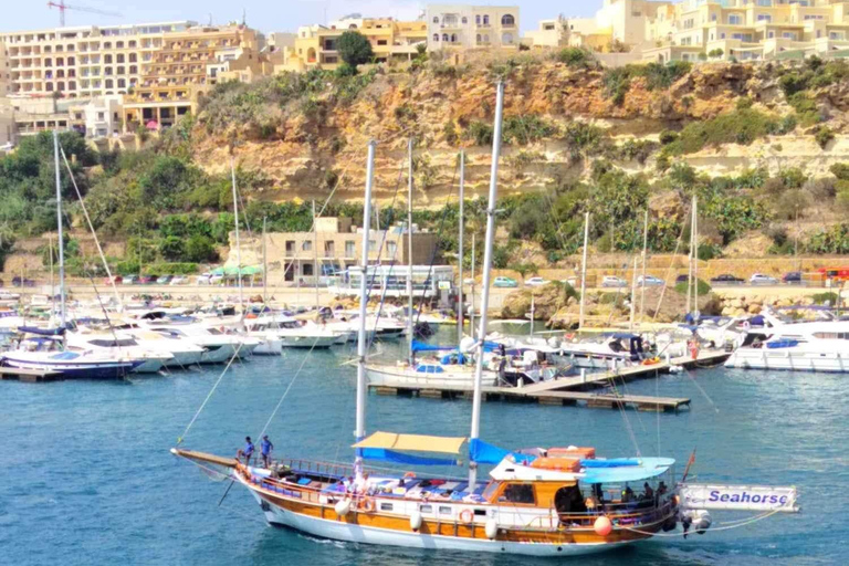 Malte : Gozo, île de Comino et Lagon bleu + grottes marines