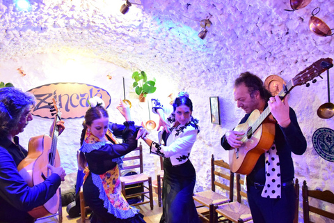 Granada: ZINCALÉ Flamenco Show in de Grotten van Sacromonte