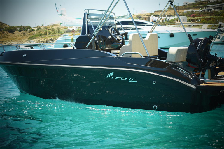 Mykonos: Private Cruise with Drinks and Skipper