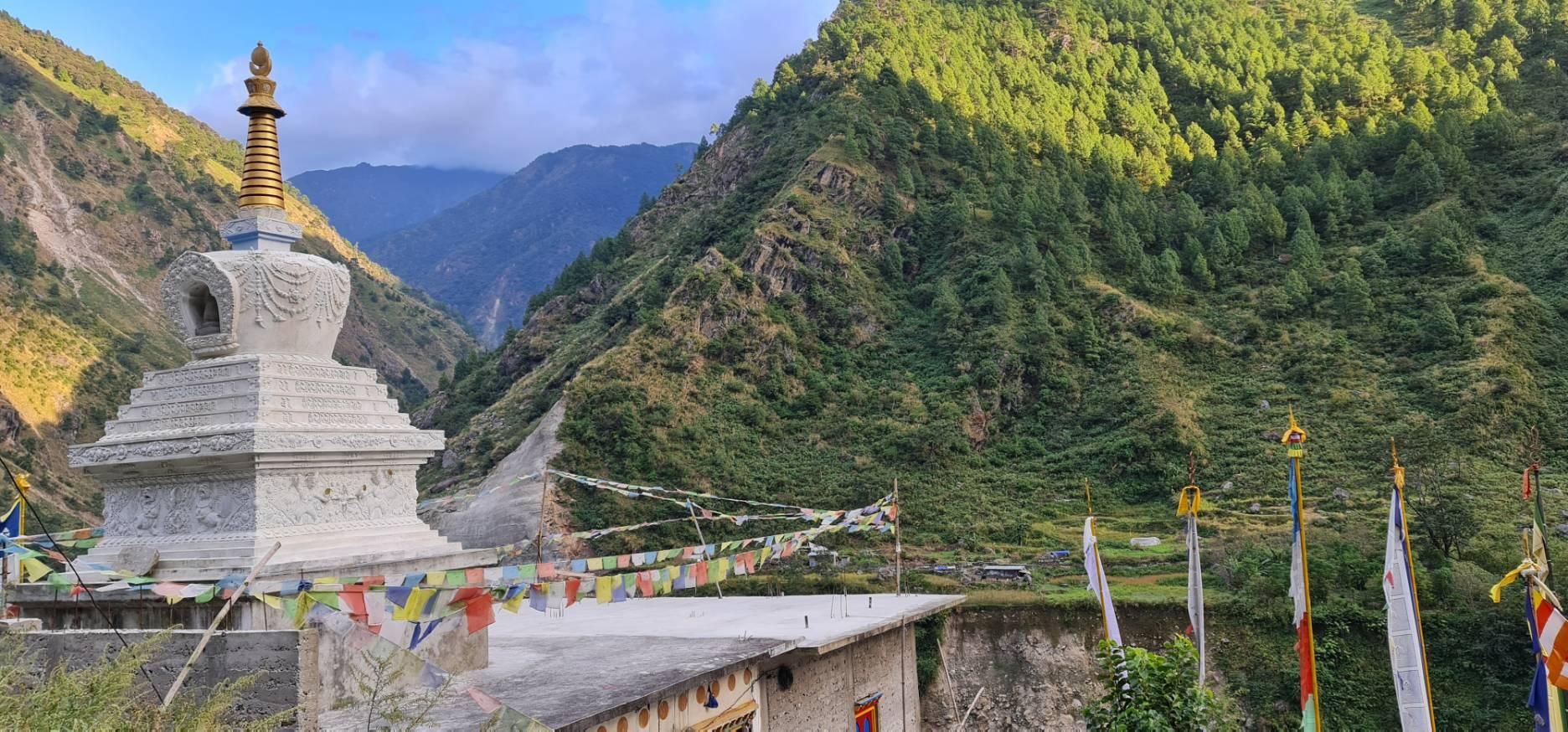 Von Kathmandu aus: 7-tägiger Langtang Valley Trek