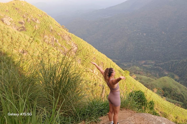 ELLA Lipton Seat Tea Test & Pluck 9Arch, Waterfalls, & Food Lipton's Seat, Little Adam Peak, 9 Arch, Ravana Waterfalls