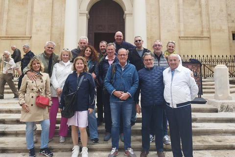 Valletta tour a pie de los 5 sentidosValletta tour a pie de los 5 sentidos de la ciudad