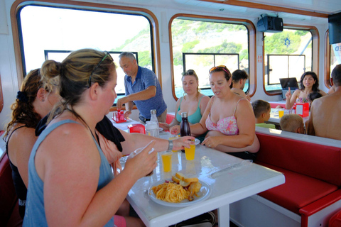 Marmaris: Luxury Boat Tour with Lunch Air-conditioned boat