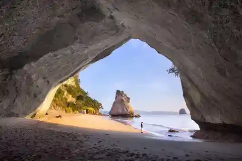De Auckland: Excursão particular a Cathedral Cove e Coromandel